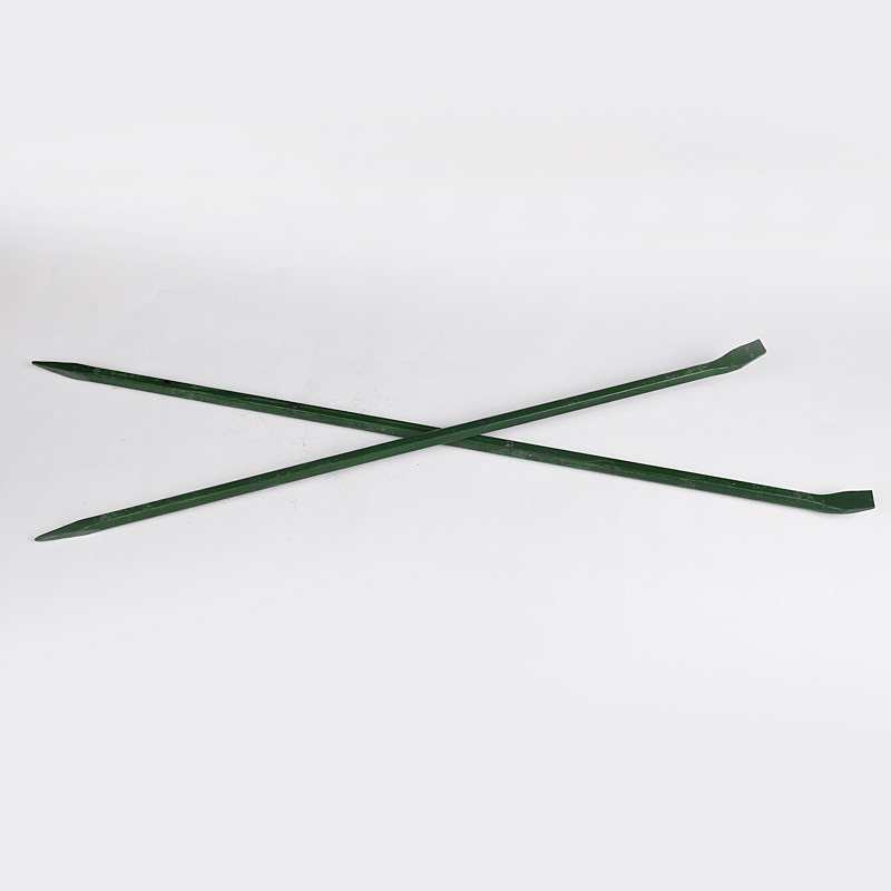 加力杆扒轮胎撬棒军用扁头六棱棍拆机救援装备工具钢钎撬棍