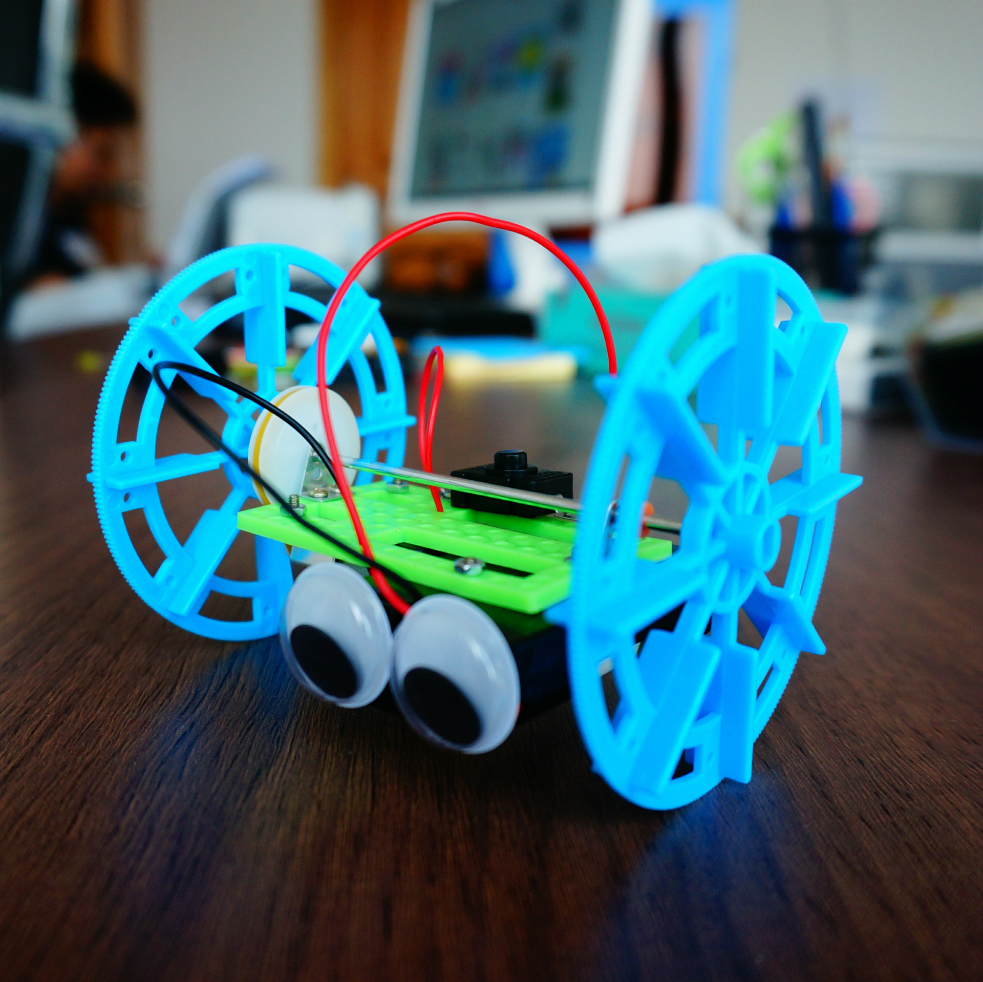 diy两轮平衡机器人 科技小发明 手工制作材料 小学科普培训 然锐