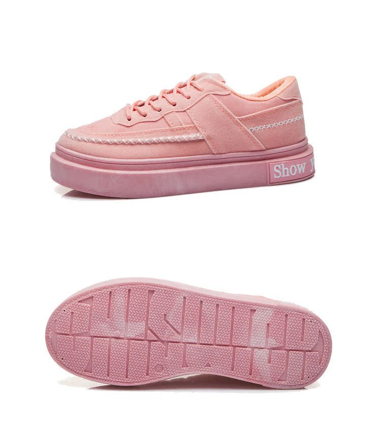 2016秋冬季新款韩版运动鞋女 马克线学生板鞋休闲鞋子懒人鞋板鞋