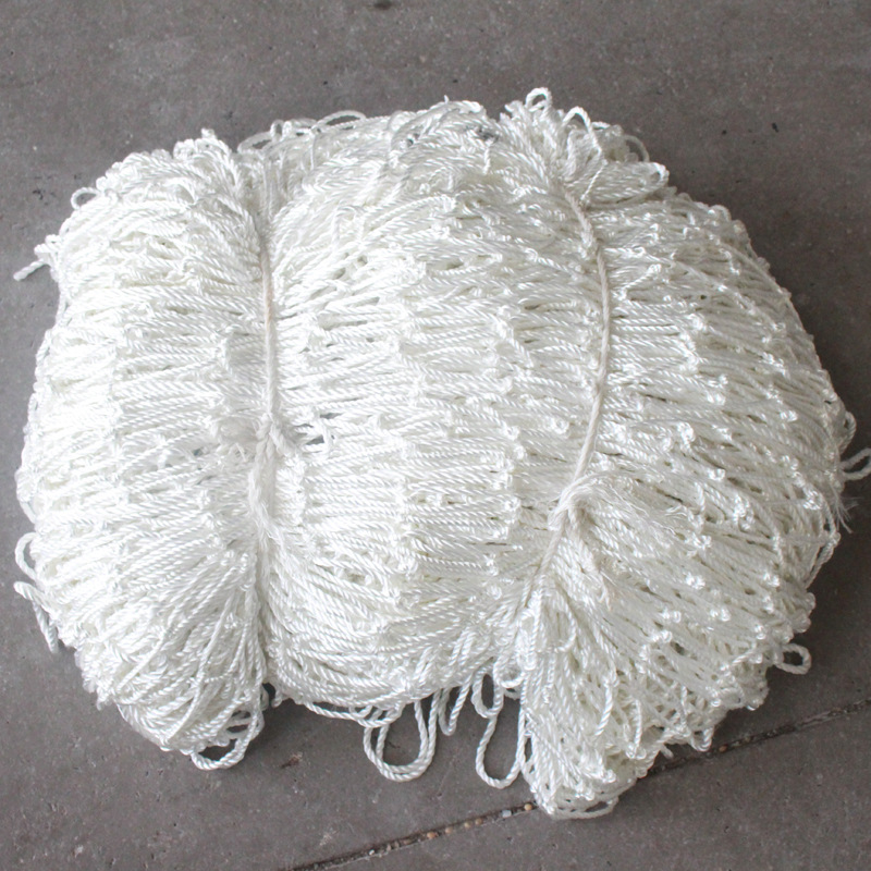 白色 高强丝建筑安全网 安全平网 可定制 兴畅化纤绳网