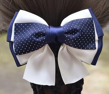 职业头花佩戴方法