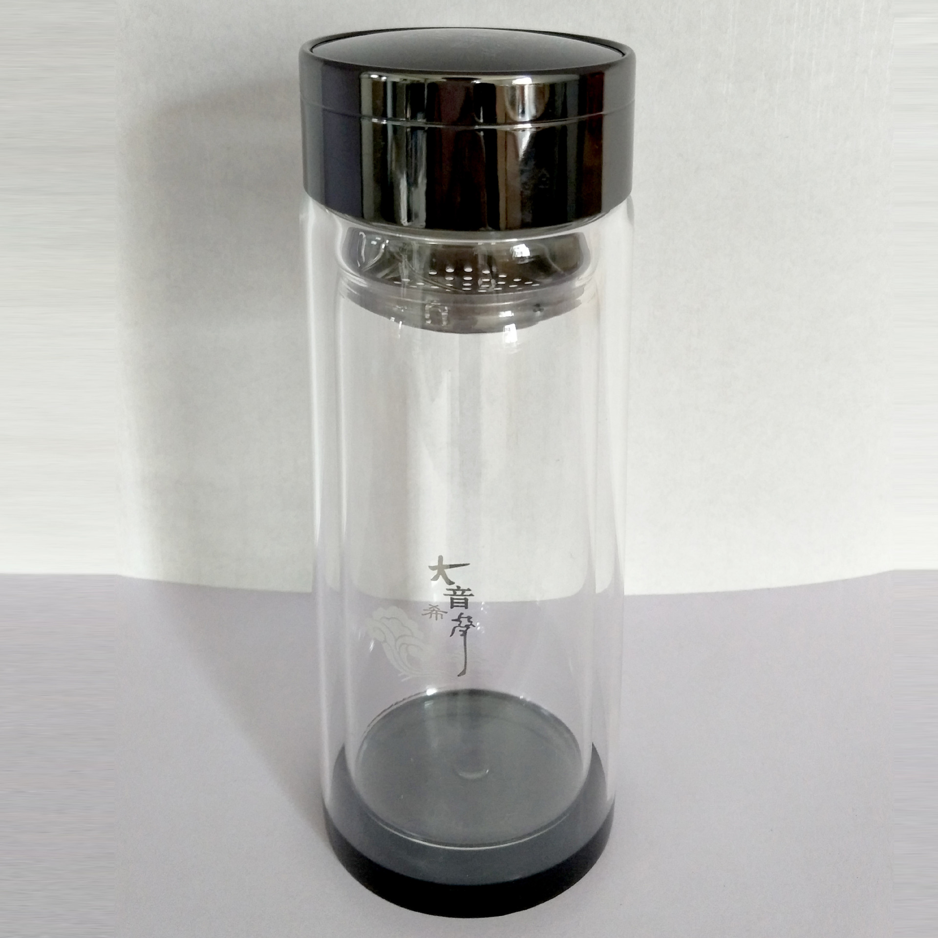 厂家批发水晶杯 厚底隔热保温双层玻璃杯 玻璃杯厂家直销logo定制