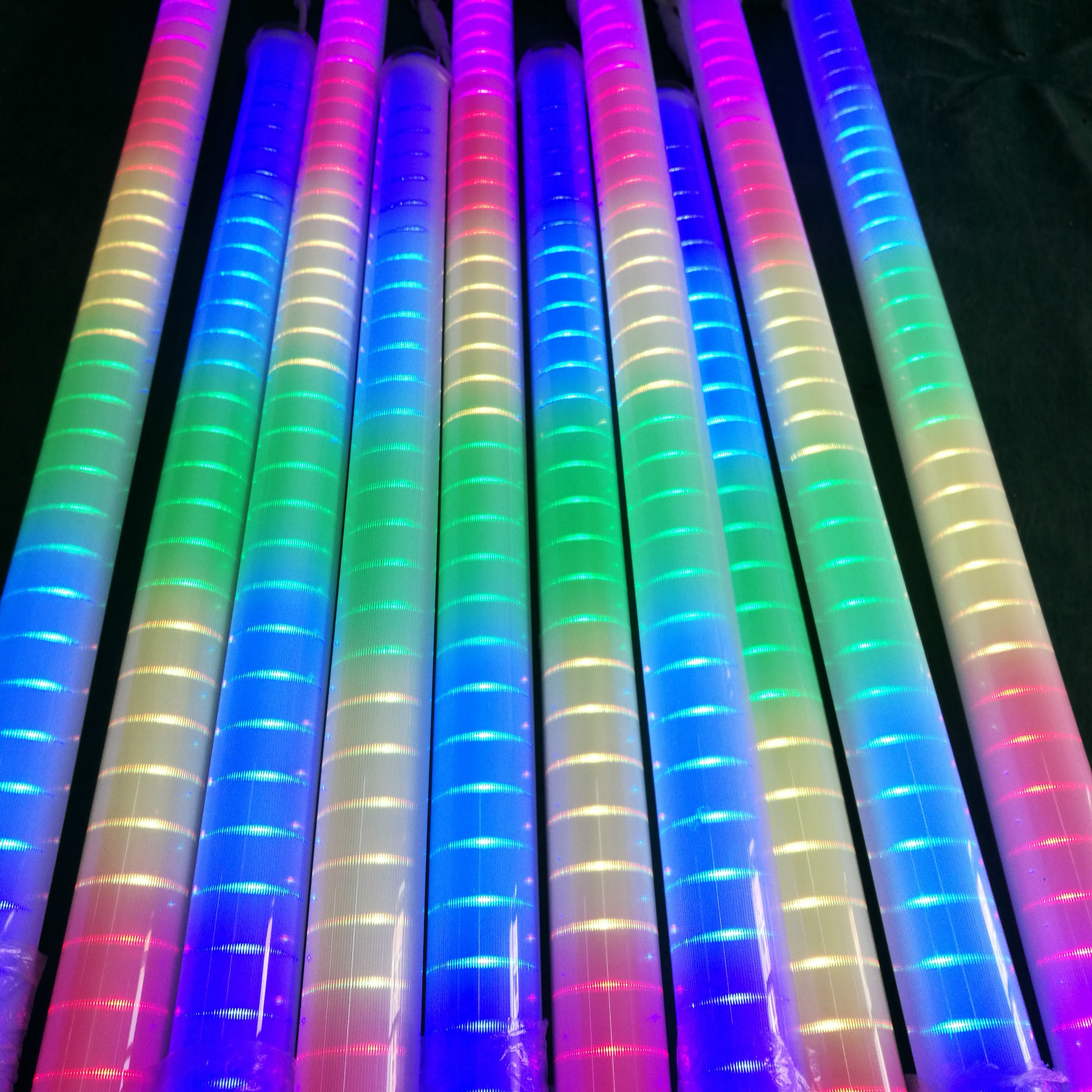 led护栏管6段内控 全彩护栏管 七彩数码管 5050贴片 厂家直销