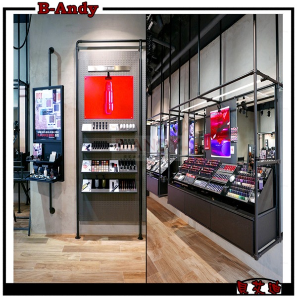 专业生产化妆品展示柜 彩装口红展柜 护肤品展柜 量大价优