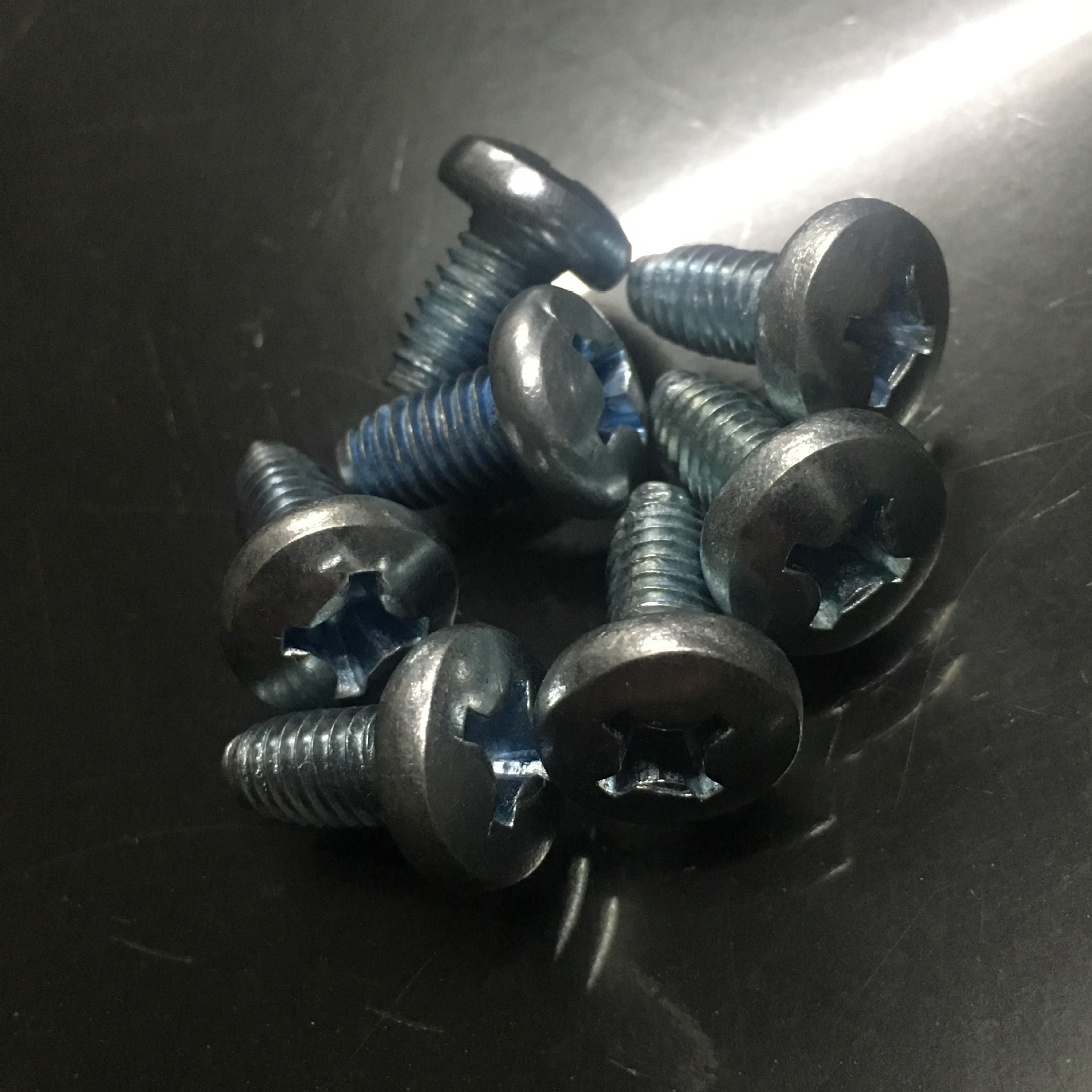 6560盘头三角螺丝 自锁螺丝 防松螺丝