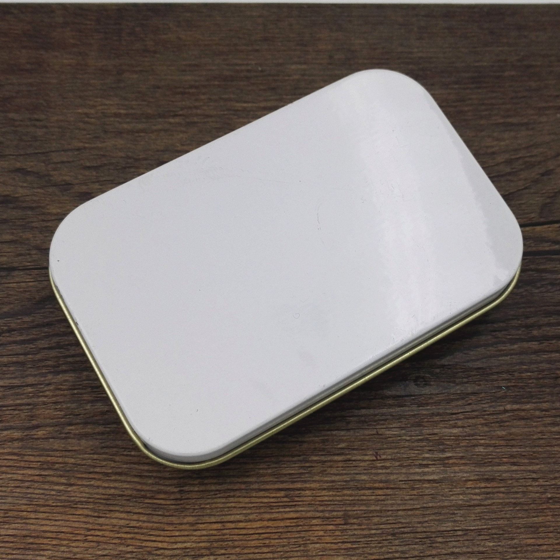 厂家直销 9x4x2银色磨砂马口铁盒u盘包装盒 通用小包装铁盒 现货