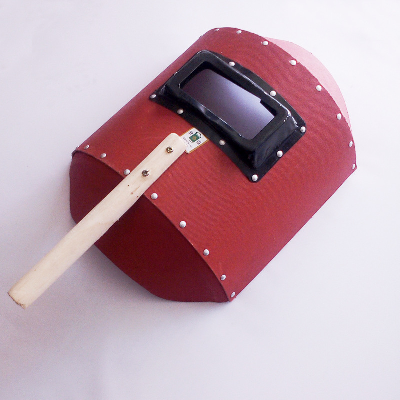 手持电焊面罩焊接防护面罩电焊防护帽防飞溅防火星焊工帽