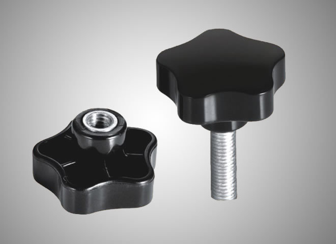 胶木梅花螺丝手拧螺丝星型把手五角星塑料头手柄螺丝m6x12m8x80