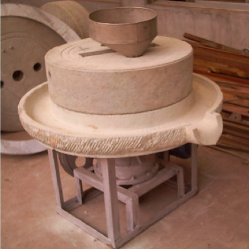 石磨磨面粉机 小麦石磨磨面机 石磨五谷杂粮磨面机 面粉石