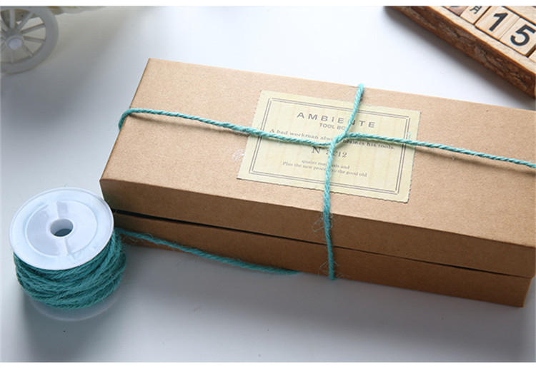 【间隔年】彩色麻绳环保染色麻绳diy手工编制装饰绳子 礼物包装绳