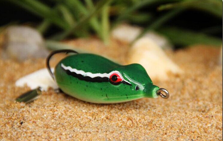 拓钓tf04b雷蛙60mm/14g单钩软蛙鱼饵路亚饵假饵雷强黑鱼饵渔具