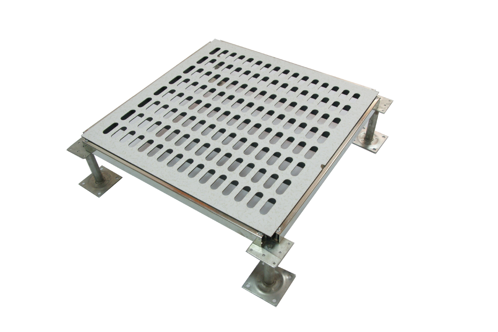 生产直销宜宽无尘室通风全钢防静电地板格栅出风空调换气地板