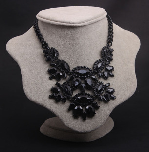 黑色 奢华 项链