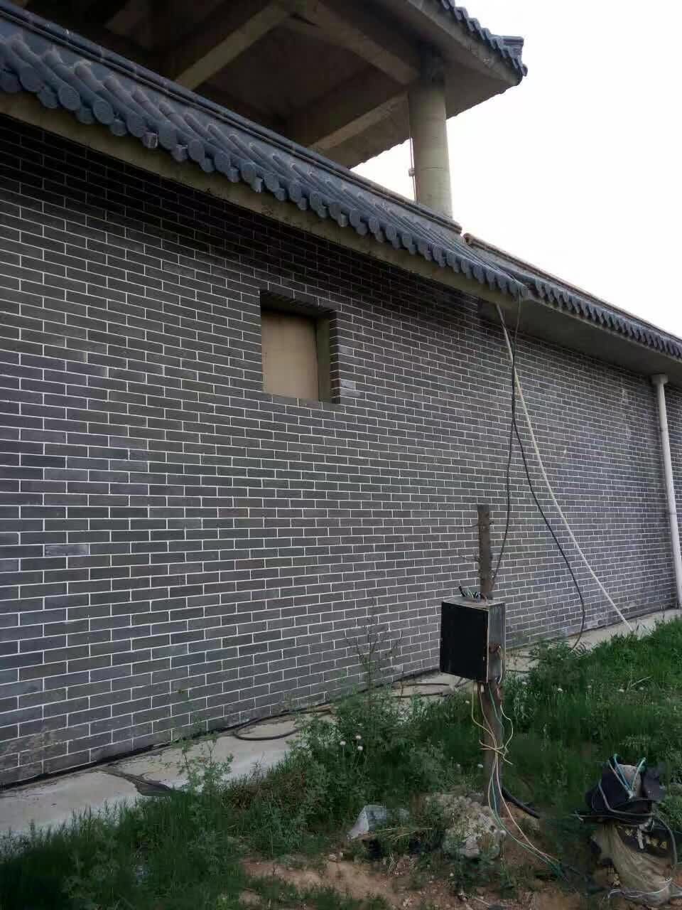 古建青砖外墙砖300x150 公园休闲场所外墙砖 仿古砖 可定制
