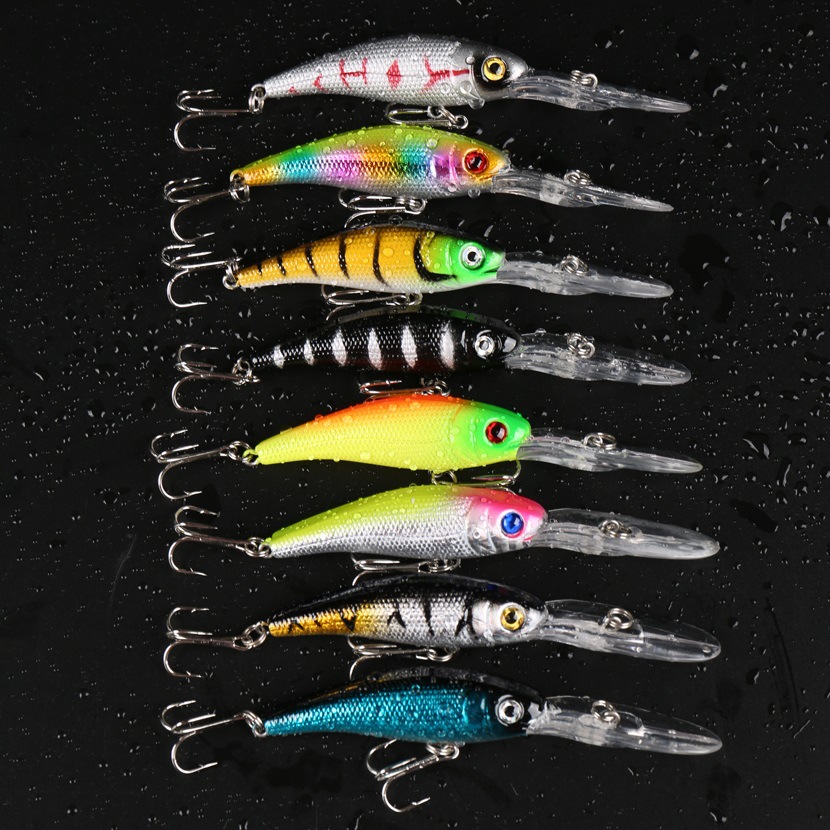 外贸路亚鱼饵10cm/7.8g仿生路亚假饵米诺鱼饵料长舌翘嘴鲈鱼必杀