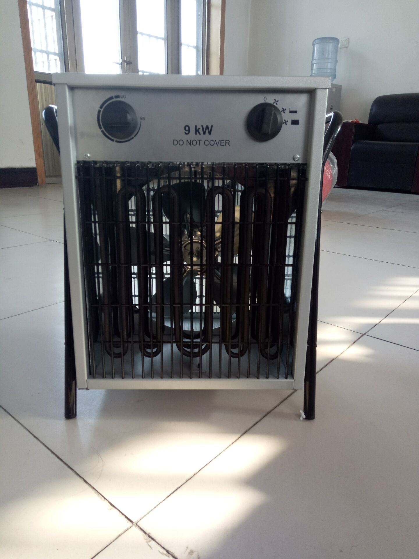 9kw工业暖风机15kw工业电热风机3项厂房电加热器工地取暖器