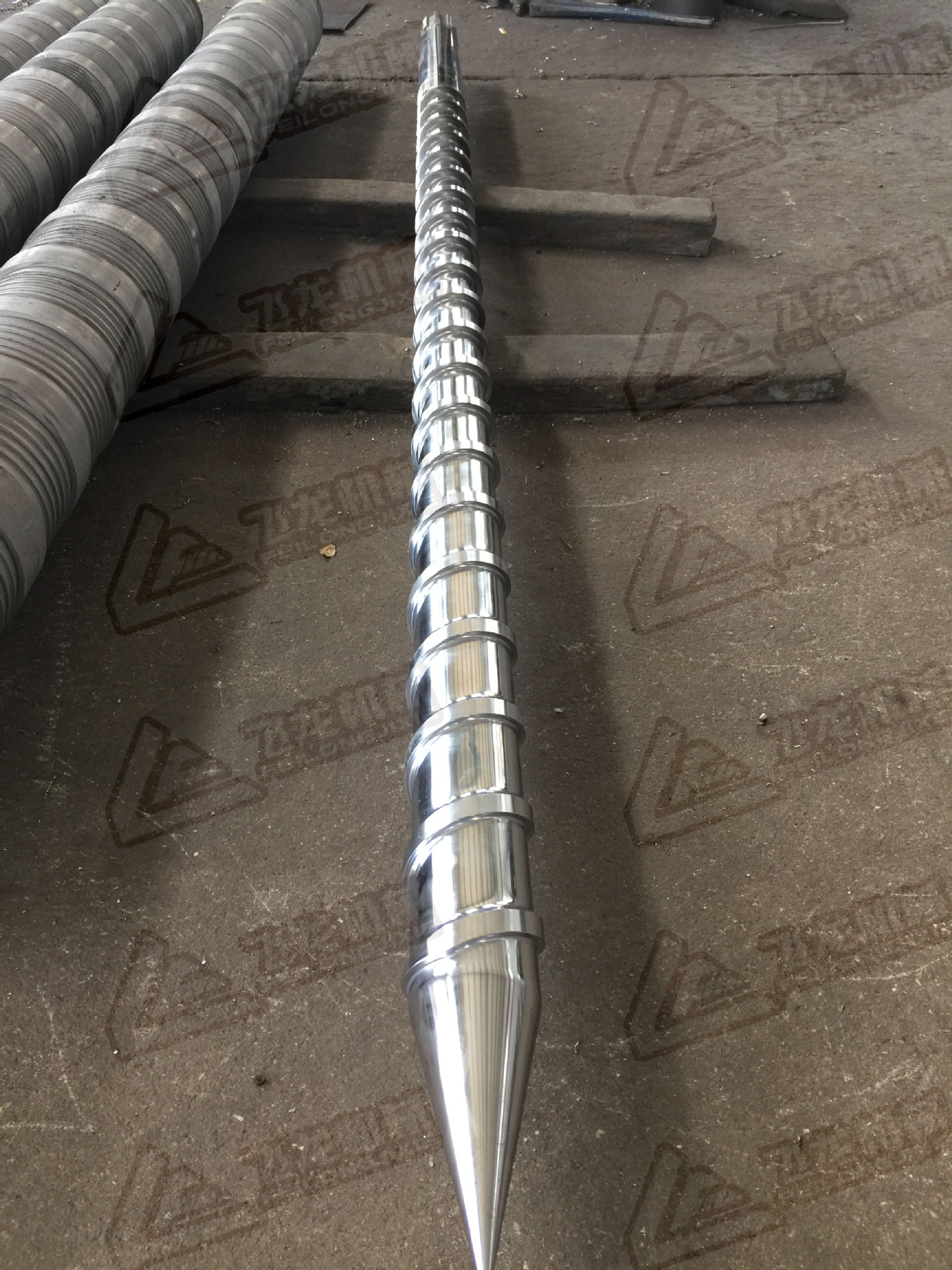 0成交1套低价供应各类输送螺杆送料螺杆挤出机螺杆机筒￥1600.