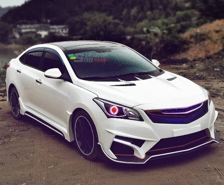 现代名图大包围名图改装包围名图大包围名图前杠后杠侧裙机盖尾翼