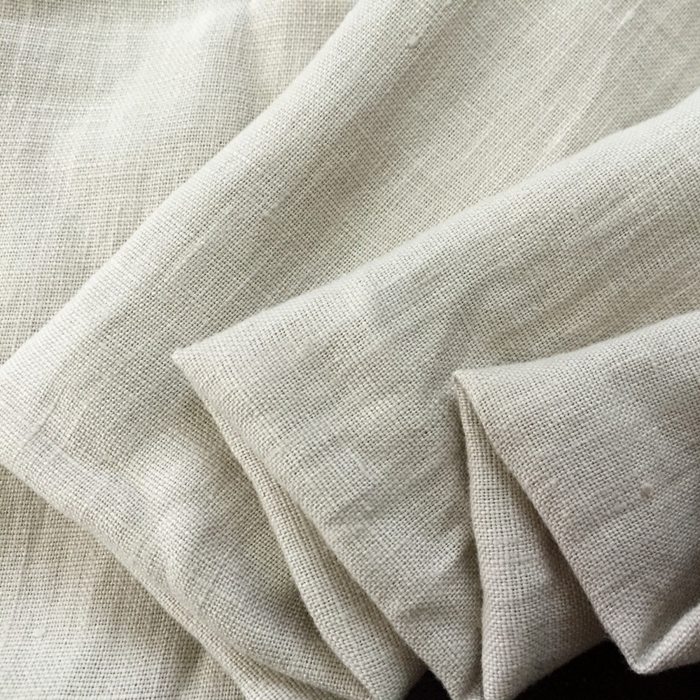 纯亚麻餐布面料 高档麻质布料 免费取样