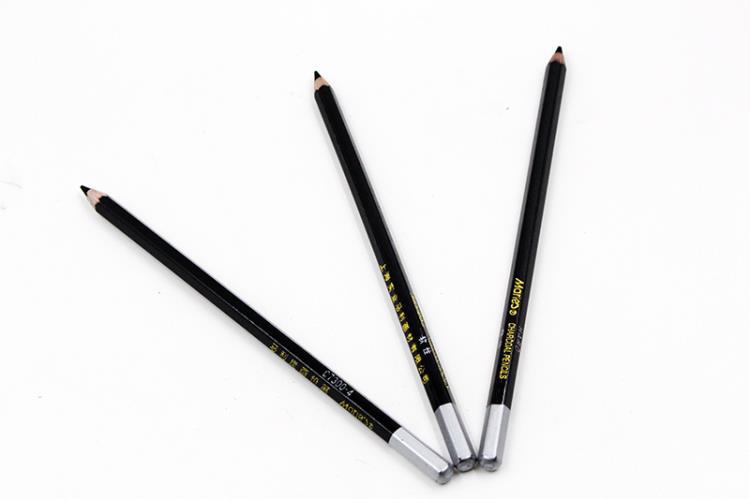 马利c7300-6 素描软炭笔 炭画铅笔 马利美术碳笔 软炭 中炭 硬炭