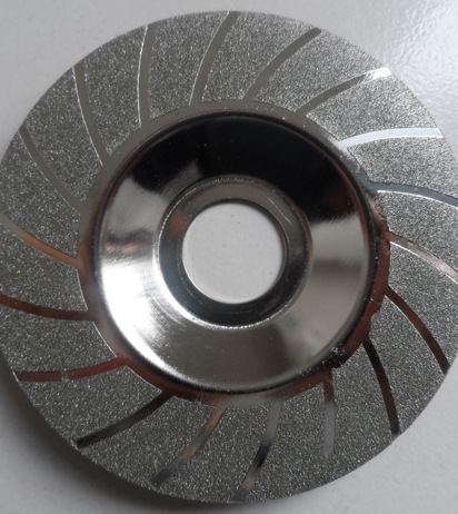 厂家现货加工电镀角磨片金刚石锯片金刚石电镀切片角磨机切割片