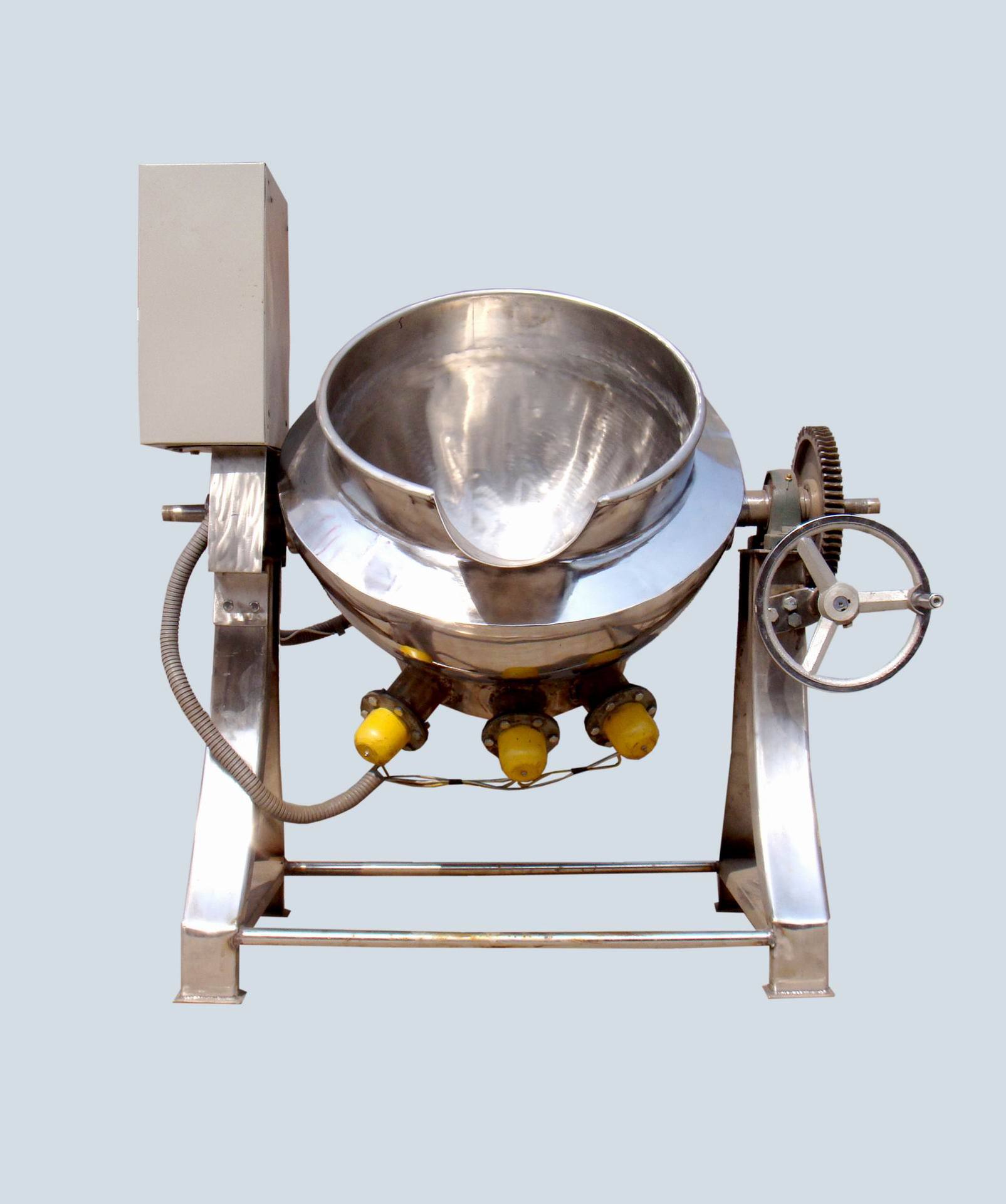 熬糖设备夹层锅导热油炉烧糖炉灶电磁炉糖果生产设备食品糖果机械