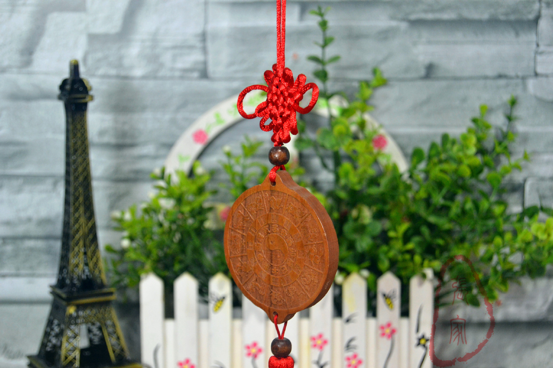 木质工艺品桃木雕刻挂饰镇宅辟邪转运符桃木木刻 车饰挂件