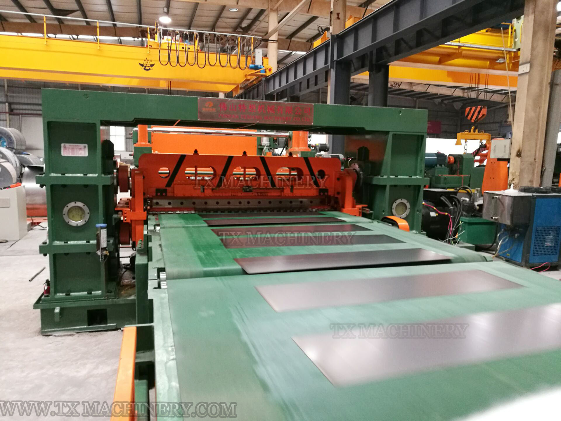 厚板整平机 铝板整平机 钢板开平横切生产线 钢卷整平机t