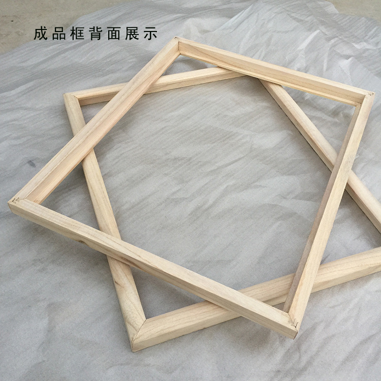 菏泽瑞博供应画框条画框条实木油画框木条可印logo欢迎咨询