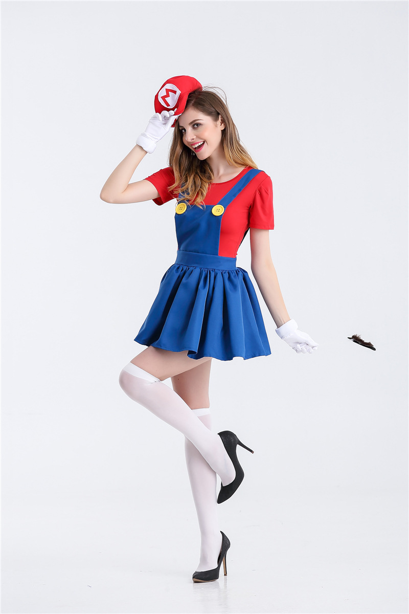 欧美游戏制服角色扮演动漫游戏马里奥服装c
