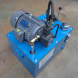 【厂家直销】天太品牌80l液压站二位五通手动阀液压泵站成套系统