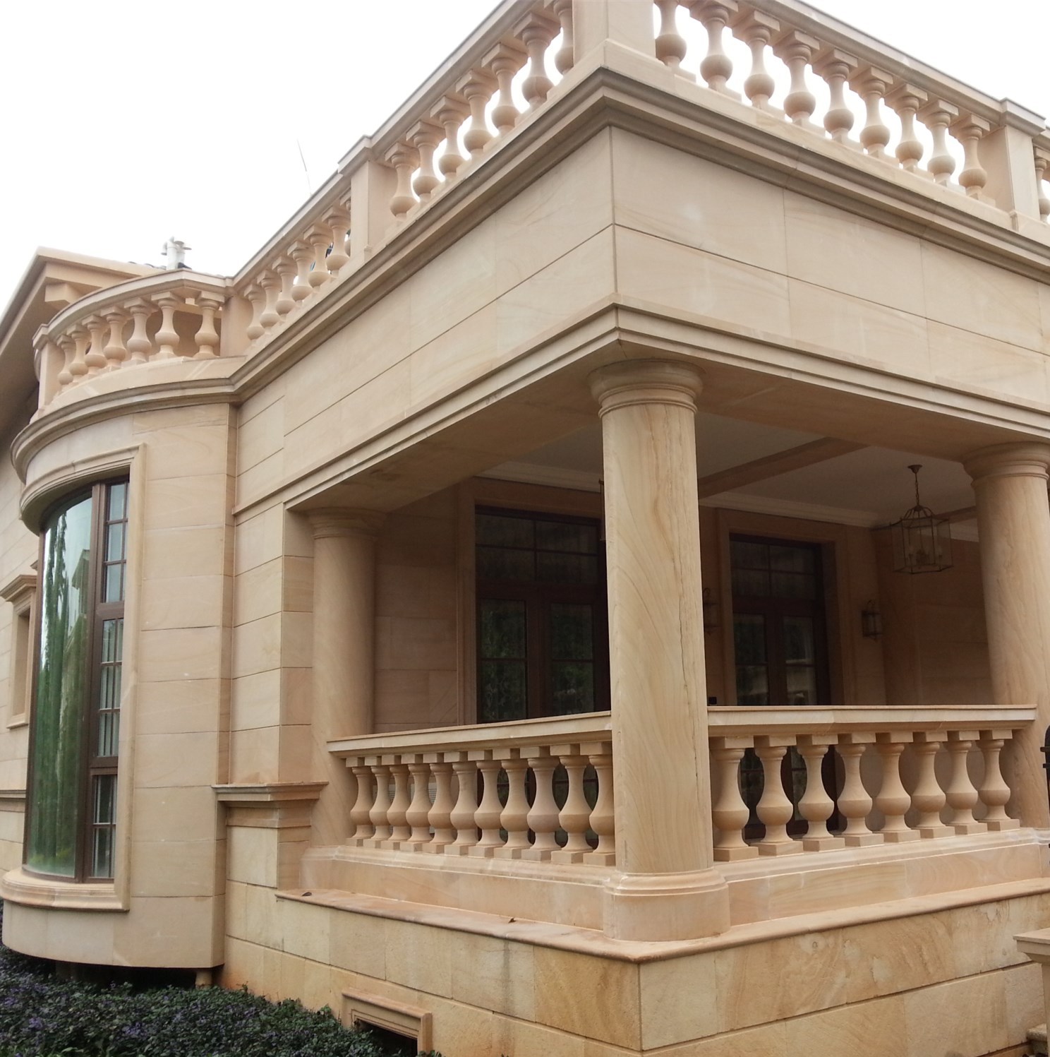 供黄木纹砂岩工程板规格板