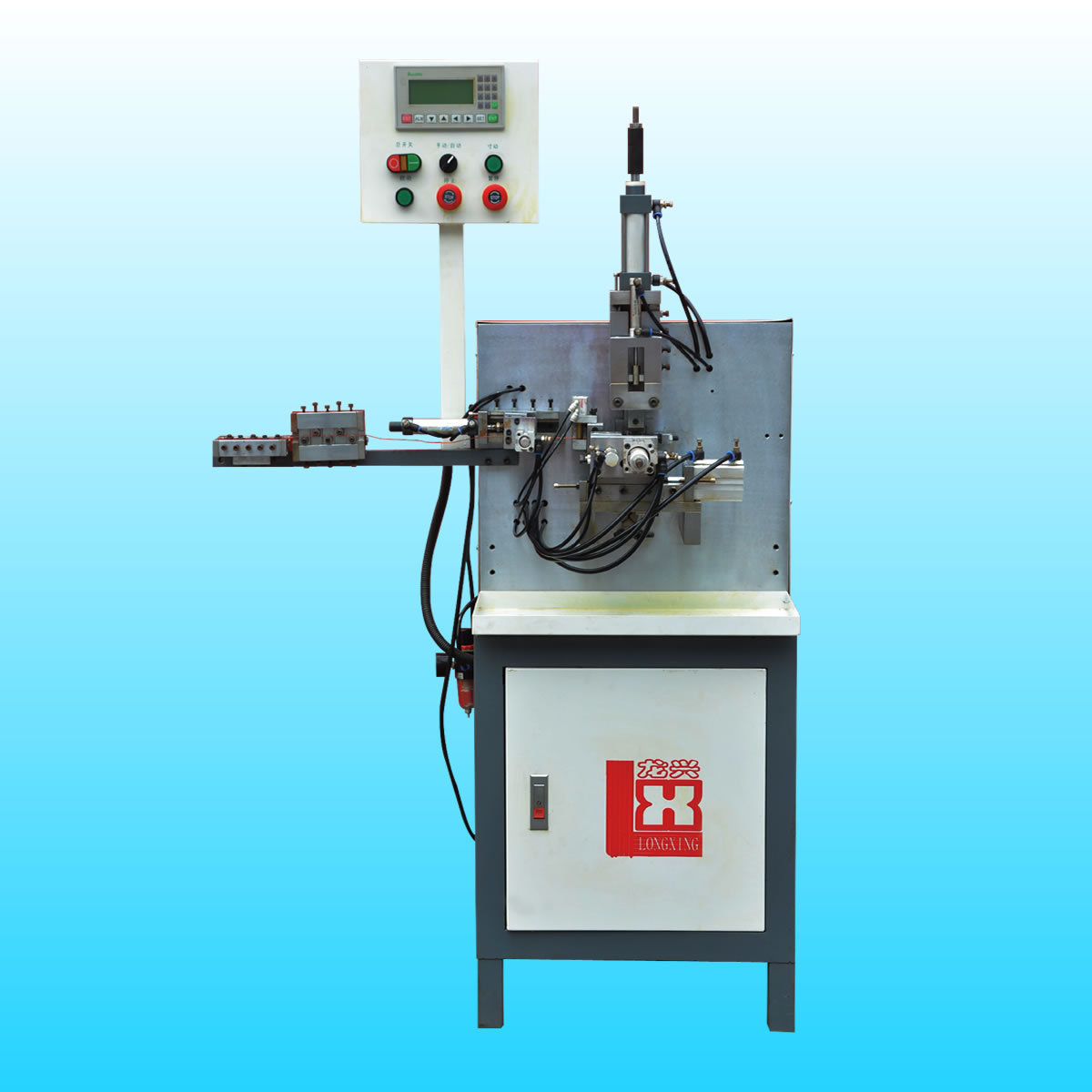 自动扣机,s扣自动机,首饰自动机械,龙兴机械 lx232