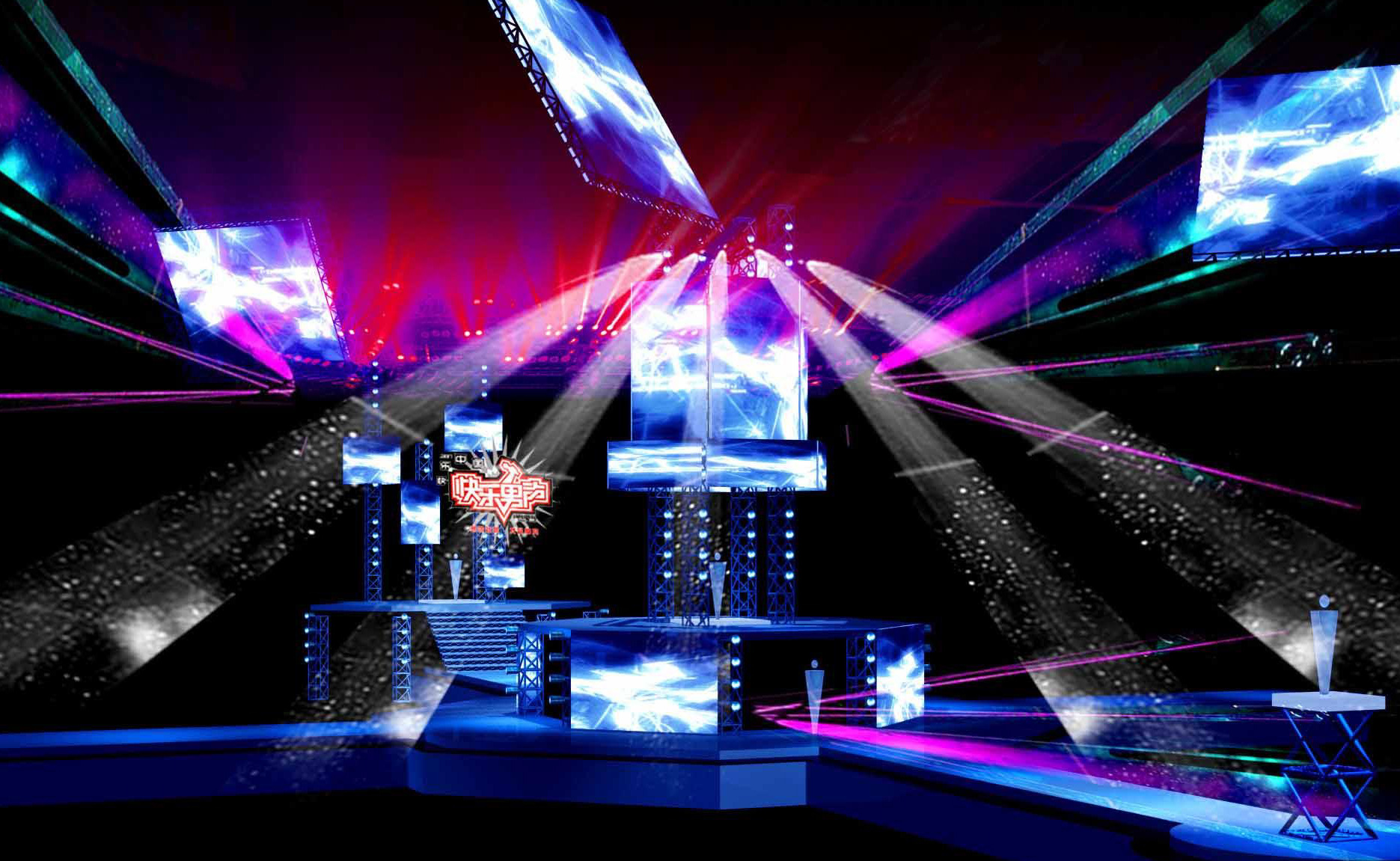 展台搭建/桁架搭建/背景桁架/会场布置