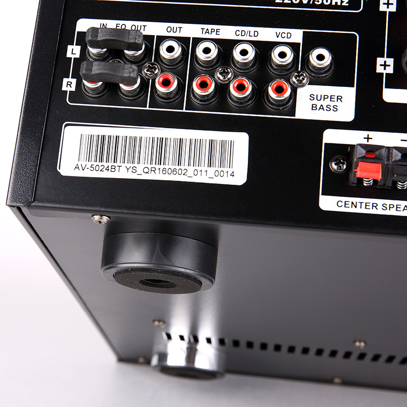 厂家批发av功放专业大功率功放机家用ktv立体声功放机