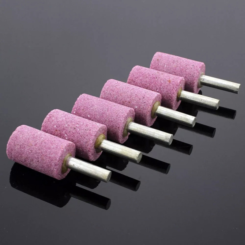 进口机械加工打磨机抛光磨头圆棒形砂轮打磨