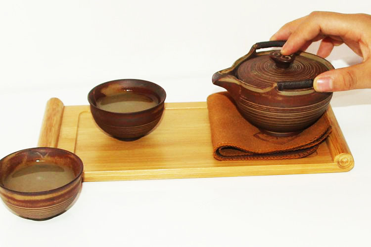 批发 纯棉超细纤维茶巾 印字茶布 强力吸水养壶巾 茶具零配件