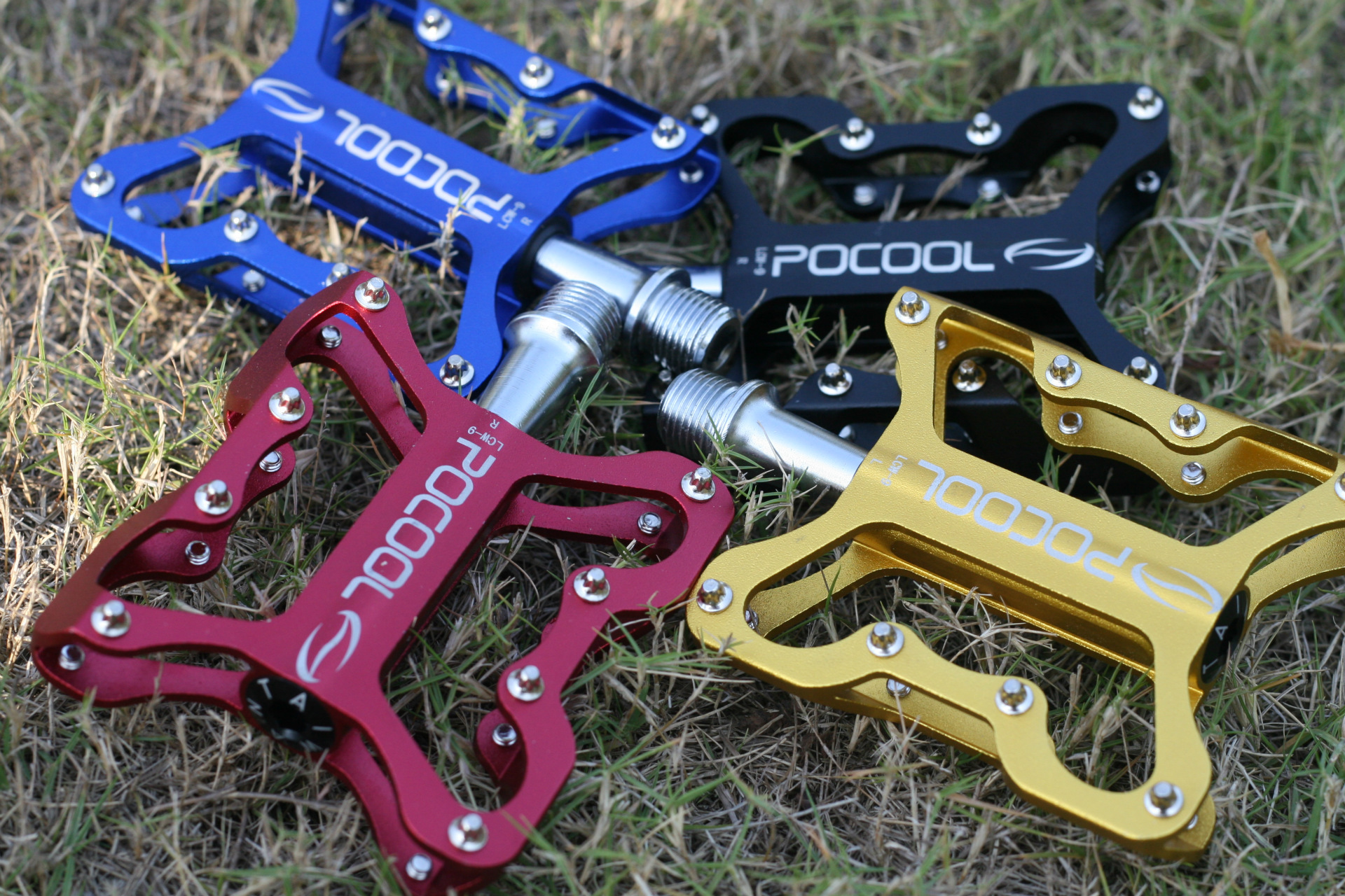 培林山地车脚踏板 彩色超轻双培林公路车全铝跑酷脚踏 厂家直销