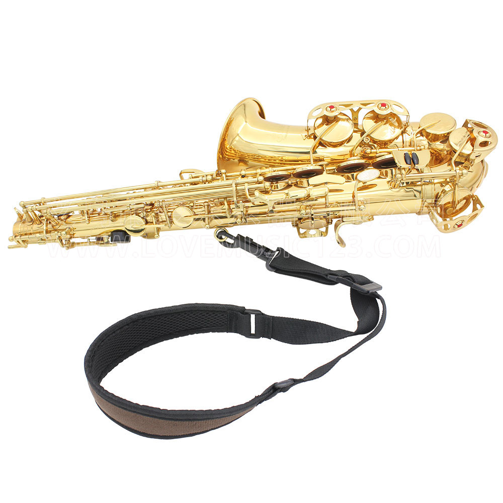 厂家批发 萨克斯肩带 中音萨克斯背带 脖带 加棉 透气 批发280140