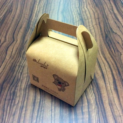 简易折叠牛皮纸茶叶包装盒抽屉式糖果礼盒通用干果农产品纸