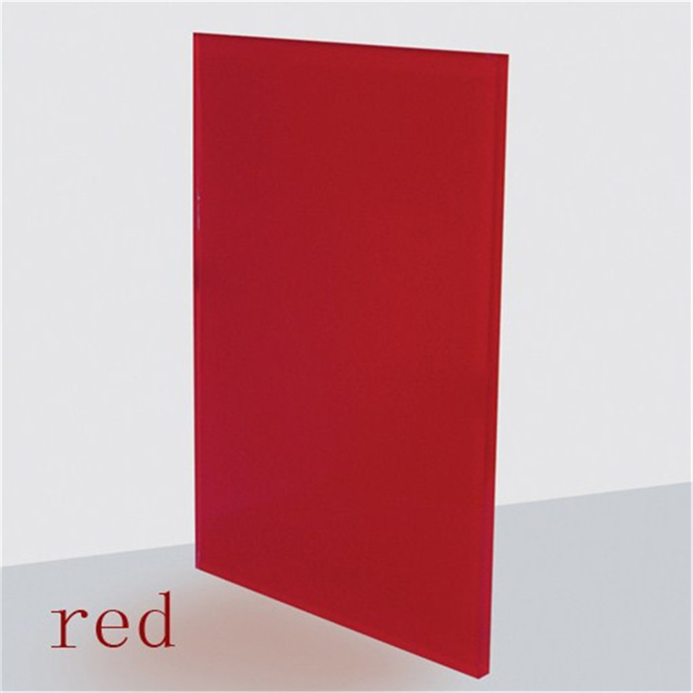                 大红色烤漆玻璃