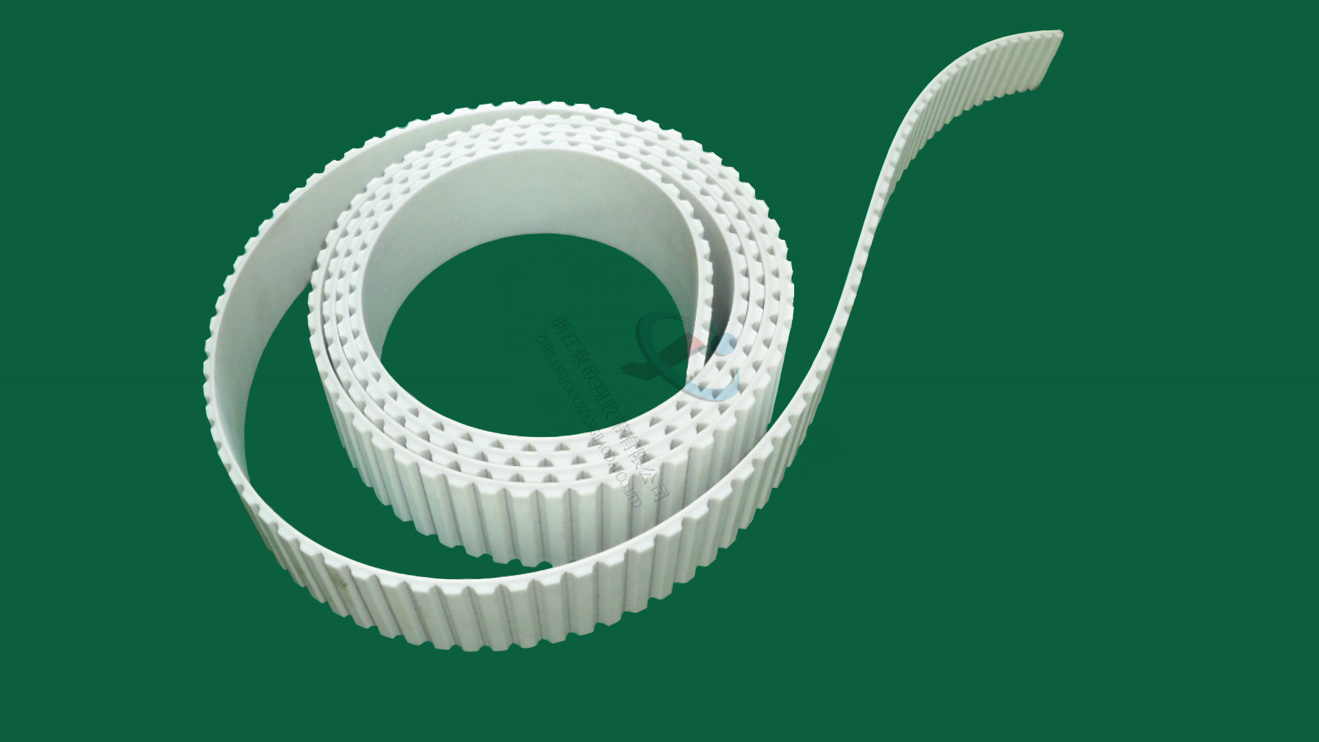 at20开口同步带 白色聚氨酯钢丝开口同步带 耐高温聚氨酯齿形带