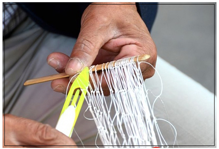 厂家批发织网渔网用竹梭子塑料织网梭子补网梭子编制工具