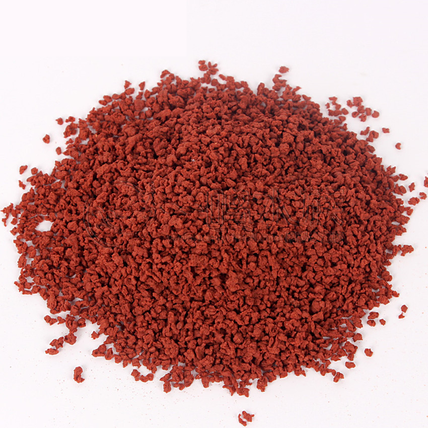 批发红士美七彩神仙鱼颗粒饲料 增色鱼粮118g小型鱼饲料