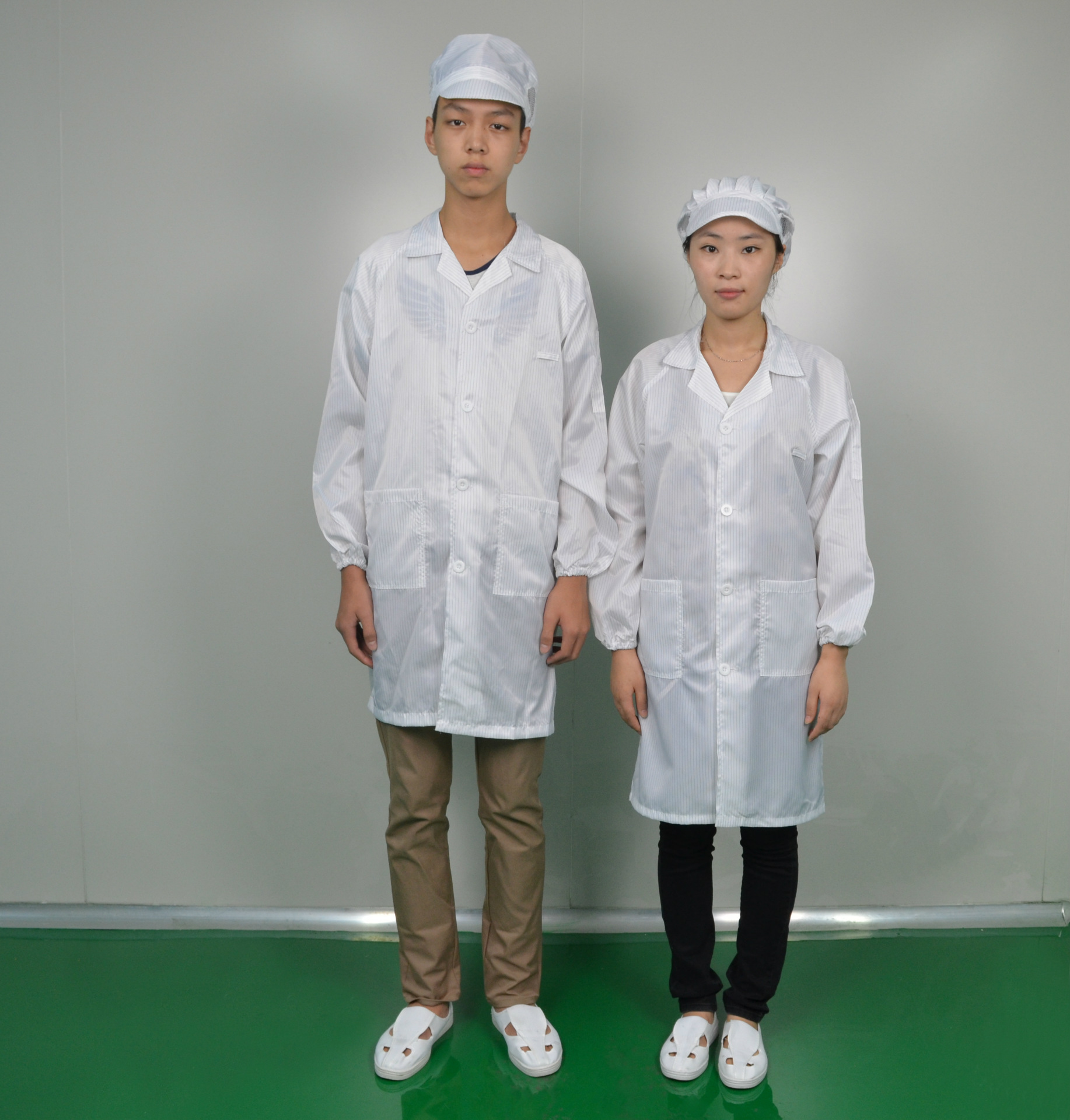 专业订制防静电工作服 防静电大褂 防尘防静电服 长袖 短袖现货