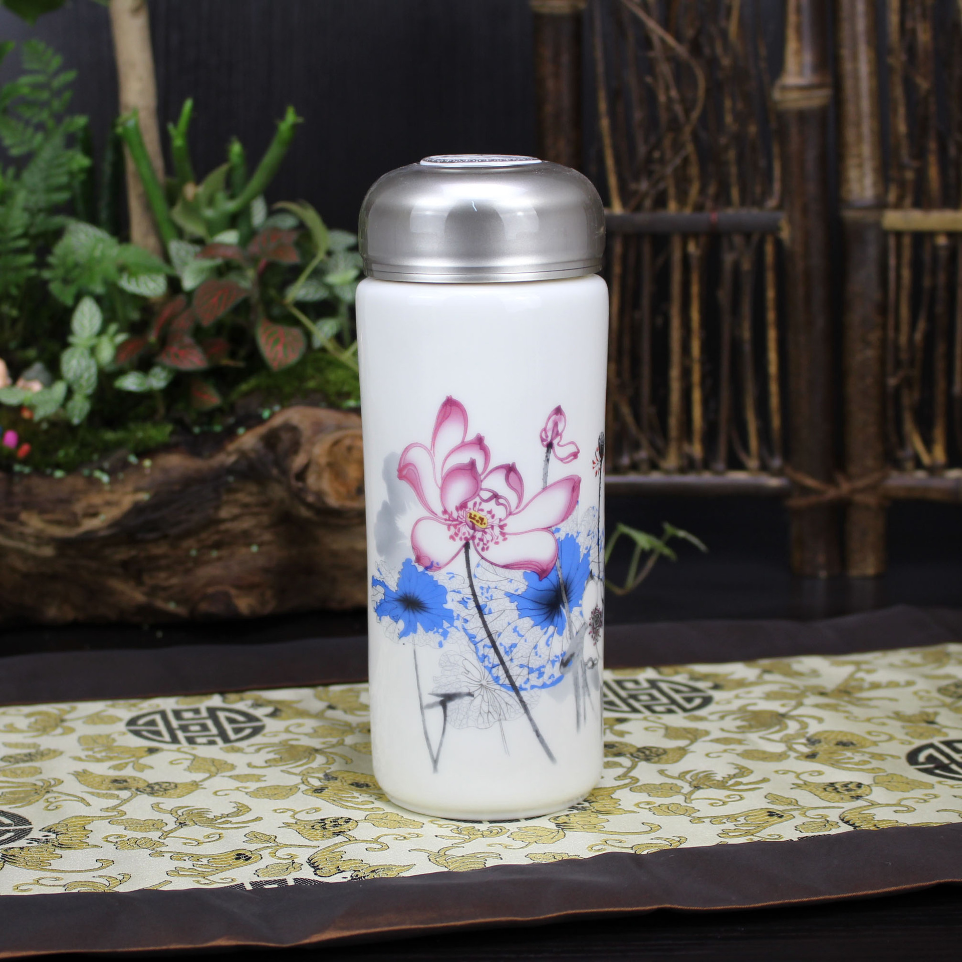 和美平安直身保温杯陶瓷保温杯创意礼品广告促销杯可定制厂家直销