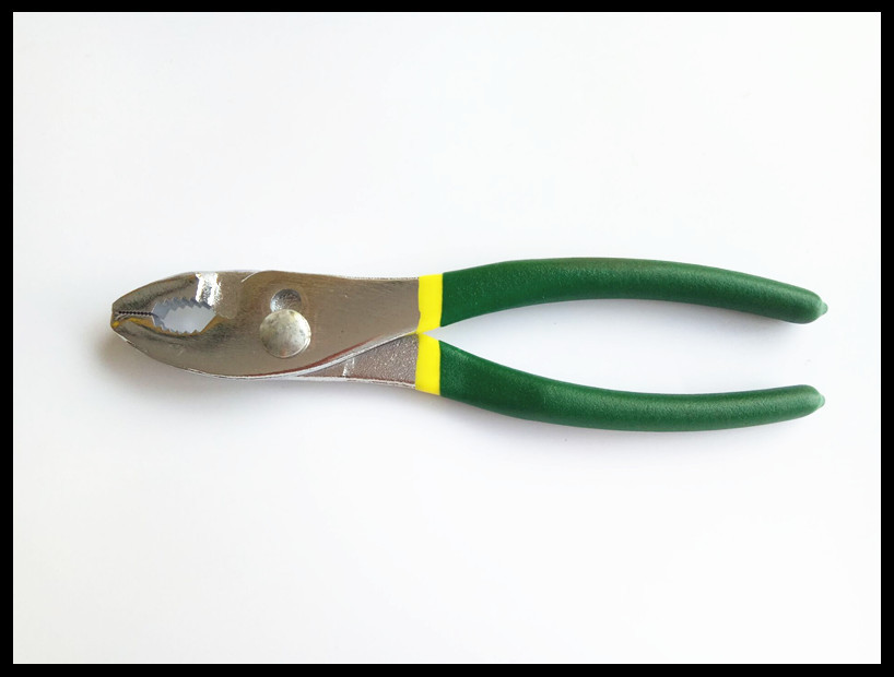 8寸双色柄鲤鱼钳夹持工具美式鲤鱼钳五金工具汽车维修家居钳子