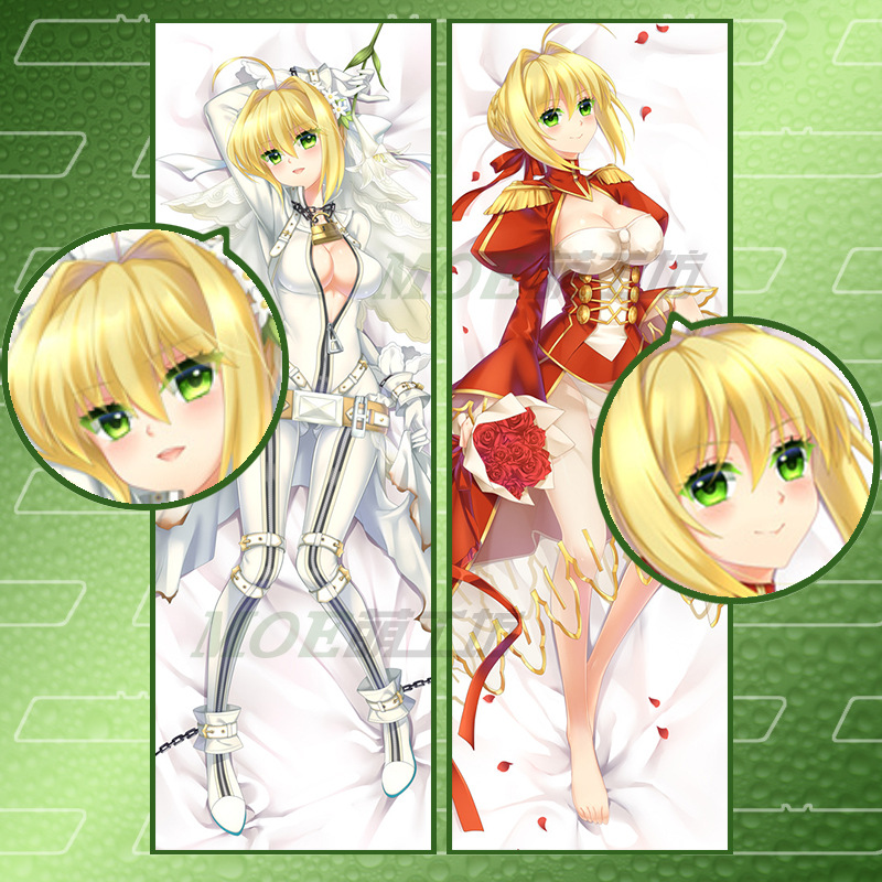 萌工坊创命运圣战fate尼禄日本动漫周边抱枕diy个性定制一件起发