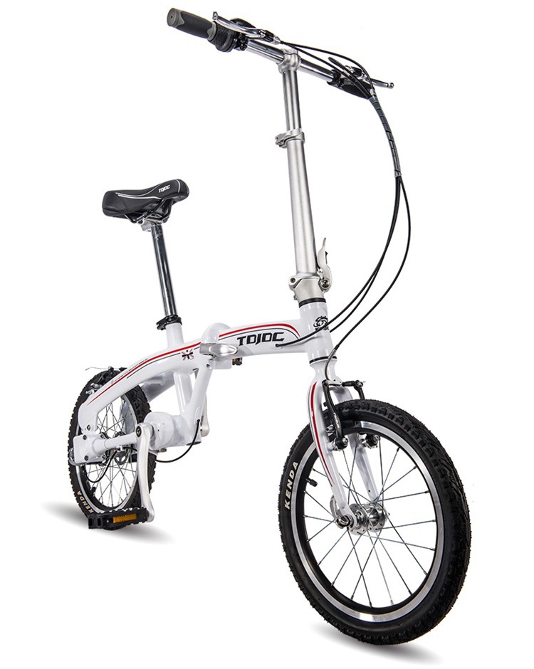 台湾佳德兴小轮径无链条城市休闲男女式折叠内变速自行车16/20寸