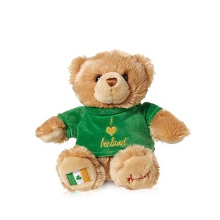 来图来样定制穿绿色衣服小熊 外贸原单小熊公仔 儿童喜爱毛绒玩具